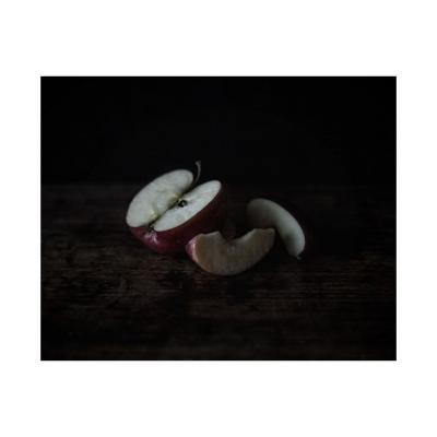 Une pomme coupée